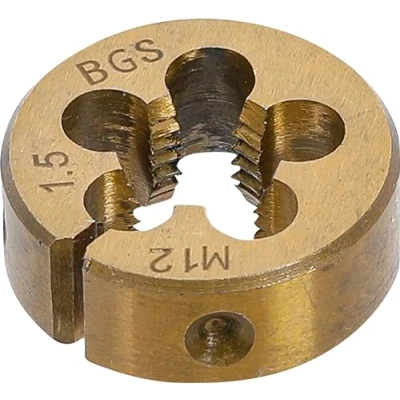 Abbildung von BGS 71039 2 Gewindeschneideisen M12 x 1,5 30 mm