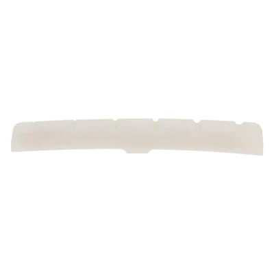 Abbildung von EMSea 1PC Gitarren Schlitz Knochensattel Kompatibel mit Fender Stratocaster Telecaster 43 X 3,3 4,9 Mm für 6 saitige E Gitarre
