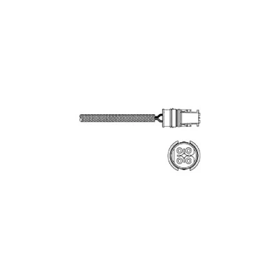 Abbildung von DELPHI ES20313 12B1 Lambdasonde Planarsonde, beheizt MERCEDES BENZ: E Klasse Limousine, C T modell, Limousine