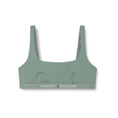 Abbildung von Tommy Hilfiger Original Bralette Bikinitop, Damen, Größe: Large, Stonewash green