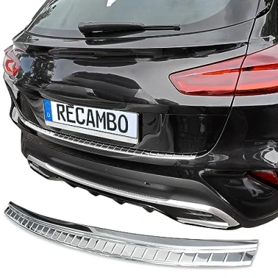 Abbildung von Ladekantenschutz Edelstahl CHROM kompatibel für Kia XCeed X Ceed BJ ab 2019&gt; premium Qualität von RECAMBO