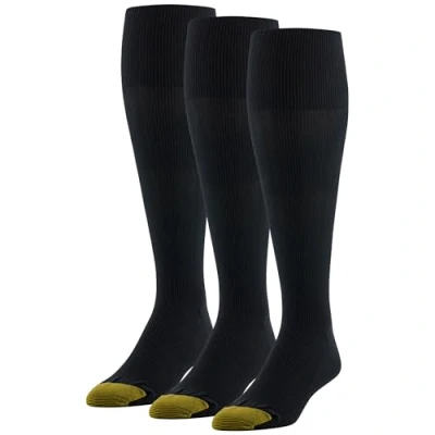 Abbildung von Gold Toe Herren Metropolitan kledingsokken, 3 paar dress socks, Schwarz, Einheitsgröße EU
