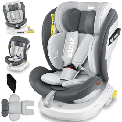Abbildung von KIDIZ Autokindersitz, Kindersitz Baby Autositz Kinderautositz Isofix Top Tether 360