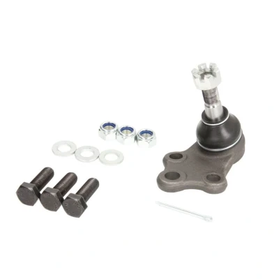 Abbildung von FEBI BILSTEIN 42648 Traggelenk Vorderachse rechts, unten mit Kronenmutter, Schrauben Splint 14,8 für Querlenker