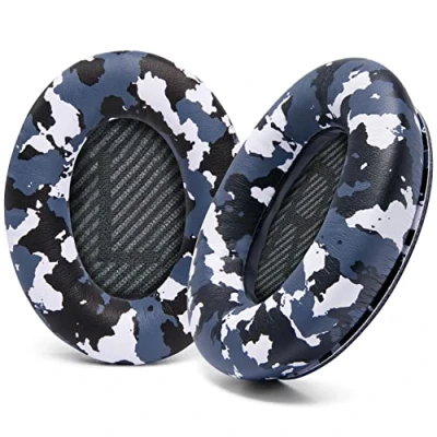 Abbildung von WC Wicked Cushions Ersatzohrpolster Kompatibel mit Bose QuietComfort 35 (QC35) &amp; 35ii (QC35ii) Kopfhörern mehr Verbesserter Komfort Haltbarkeit Snow Camo