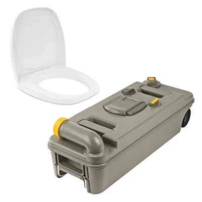 Abbildung von Thetford Fresh Up C 2,3,4 LINKS Toilettensitz Tank mit Rollen (Links)
