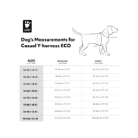 Abbildung von HURTTA Hunde Geschirr ECO Casual Y schwarz