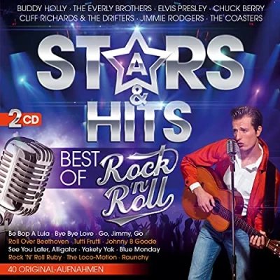 Abbildung von Stars &amp; Hits; Best of Rock &#039;n&#039; Roll; 40 Originalaufnahmen; bye love; Johnny B Goode; Go Jimmy Go; Be Bop A Lula; Roll over Beethoven