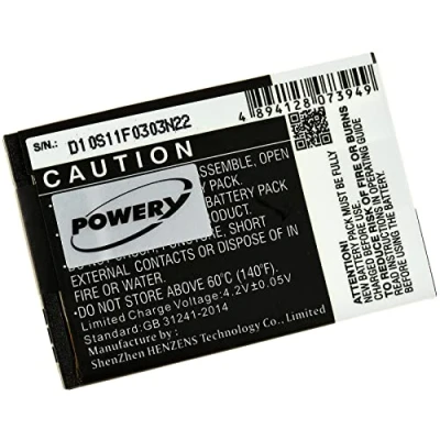 Abbildung von akku net Powerakku für Siemens Gigaset SL400, 3,7V, Li Ion