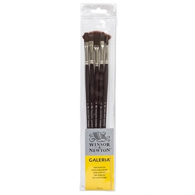 Abbildung von Winsor &amp; Newton &quot;Galeria Pinsel lange Griff (5 Stück)
