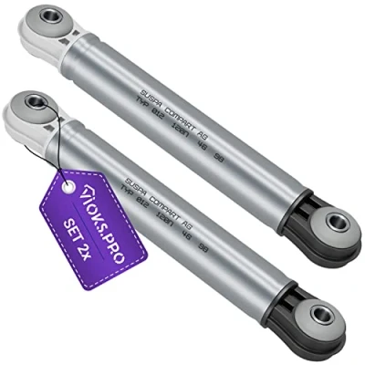 Abbildung von Vioks.pro Vibrationsdämpfer Waschmaschine 120N 2x Ersatz für Мiele 4500826 Suspa Stoßdämpfer Dämpfer passend Waschmaschine, Bosch