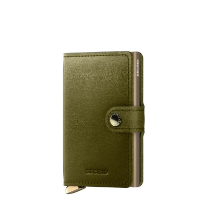 Abbildung von Secrid Miniwallet Portemonnaie Dusk olive