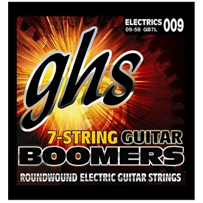 Abbildung von GHS Guitar Boomers GB76 Electric String Set, 7 String, Light, .009 .058