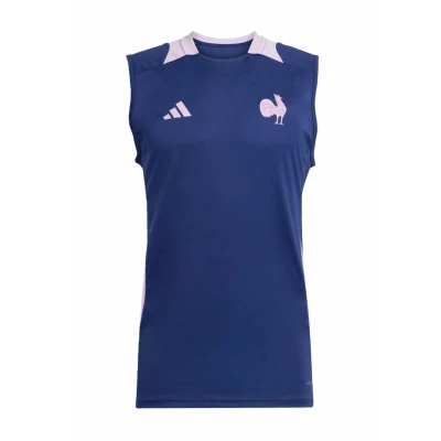 Abbildung von adidas Performance France Singlet Top, Herren, Größe: XS, Dark blue
