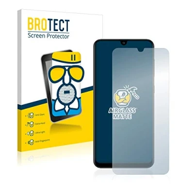 Abbildung von BROTECT Entspiegelungs Schutzglas für Samsung Galaxy A30s Schutz Folie Panzerfolie Glas Matt [Extrem Kratzfest 9H, Anti Reflex, Fingerprint]