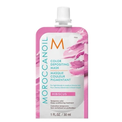 Abbildung von Moroccanoil Maske Color Depositing Mask Hibiscus