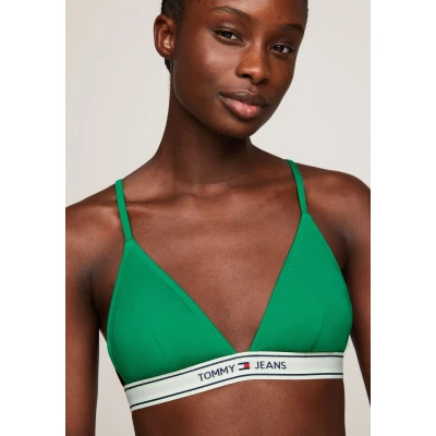 Abbildung von Tommy Jeans Striangle Bikinitop, Damen, Größe: XS, Cape verde