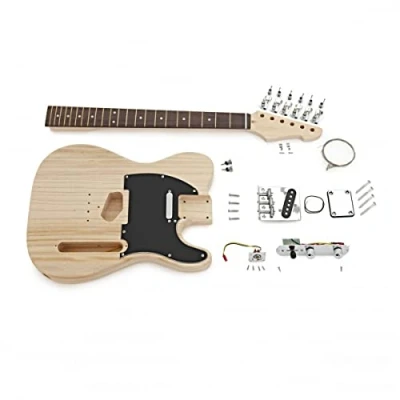 Abbildung von All In One E Gitarre DIY Kit mit Telecaster Style Body