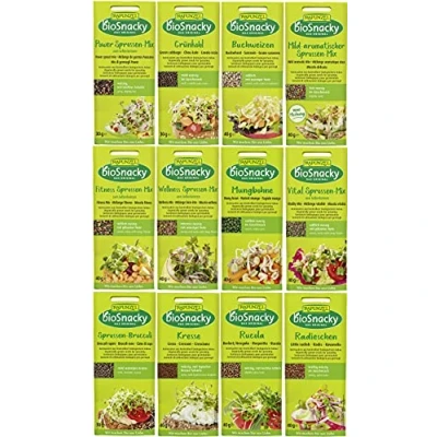 Abbildung von Rapunzel Sprossen Mix Bio Keimsprossen zum Selberkeimen 12 Sorten, 450g