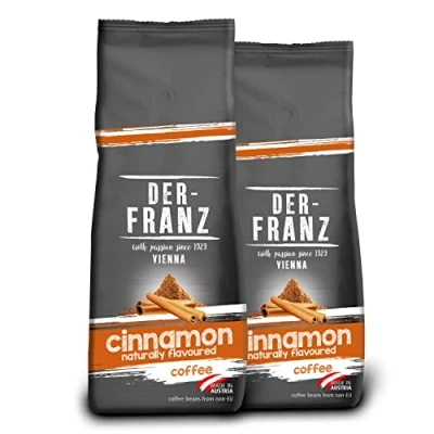 Abbildung von DER FRANZ Kaffee, aromatisiert mit Zimt, gemahlen, 2 x 500 g