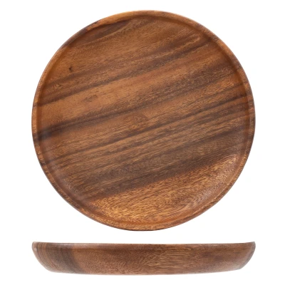 Abbildung von Cosy&amp;Trendy Acacia Wood Tablett rund 20 cm