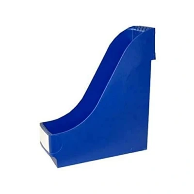Abbildung von Leitz Stehsammler Extrabreit, Ideal zur Ablage und Aufbewahrung von Dokumenten, Katalogen Mappen im A4 US Format, Blau, 24250035