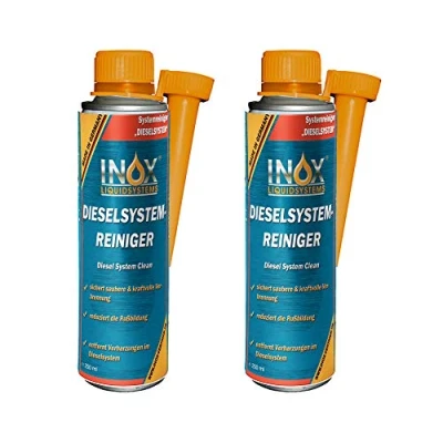 Abbildung von INOX® Effektiver Diesel Systemreiniger Additiv, 2 x 250ml Zusatz für Dieselmotoren Löst Verschmutzung &amp; Verharzung im Dieselsystem Effiziente Verbrennung