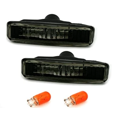 Abbildung von AD Tuning GmbH &amp; Co. KG 960665 Seitenblinker Set, Klarglas Schwarz
