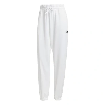 Abbildung von adidas Damen Essentials SMALL Logo French Terry Cuffed Pants, White/Black, S