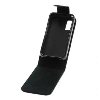 Abbildung von Mobilfunk Krause Flip Case Etui Handytasche Tasche Hülle für Samsung GT S5230 / (Schwarz)