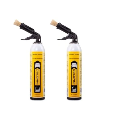 Abbildung von 2 Stück Innotec Keramikpaste Ceramic Grease Keramikfett Montagepaste mit hoher Druck und Temperaturbeständigkeit Bremsen Service Paste Hochbelastbareer Dauerschmierstoff Rostschutzeffekt