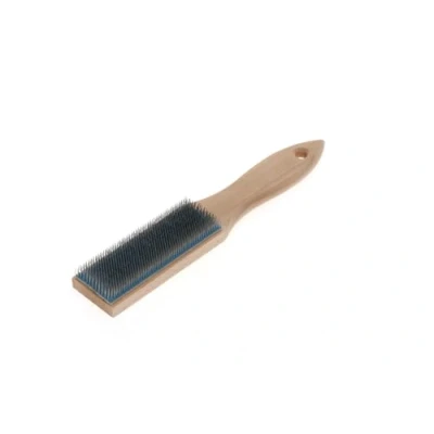 Abbildung von GEDORE Feilenbürste, für Feilen und Raspeln, Borsten 10 mm, mit Holzgriff, Drahtbürste, 250 mm lang, 645