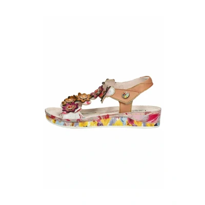 Abbildung von Laura VITA Plateausandalette, Damen, Größe: 38, Rose Schuhe
