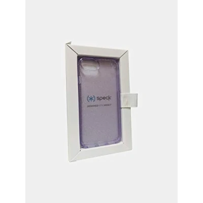 Abbildung von Speck Products Kompatibel mit Apple iPhone SE (2020)/iPhone 8/iPhone 7/iPhone 6S/iPhone 6, Presidio Clear + Glitter Case, Geode Purple Gold /