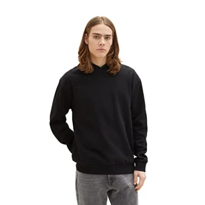 Abbildung von TOM TAILOR Denim Herren Sweatshirt 1035677, 29999 Black, XL