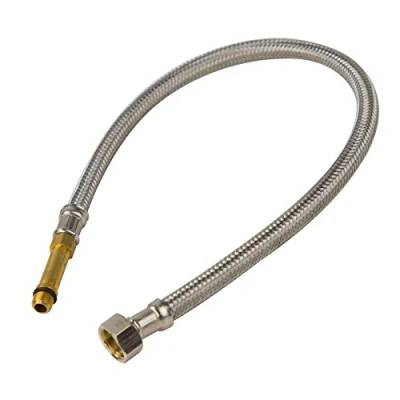 Abbildung von WIP Flexschlauch Edelstahl Panzerschlauch 3/8&quot; x M10x1(44) 50cm 500mm Trinkwasser
