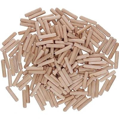 Abbildung von Bosch Accessories 200x Holzdübel (für alle Holzrunddübelverbindungen, Ø 6 x 30 mm, Zubehör Bohrmaschine)