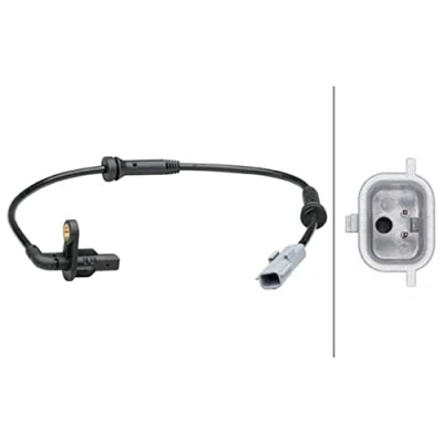 Abbildung von HELLA 6PU 012 679 191 ABS Sensor Hinterachse aktiver 2 450 DACIA: SANDERO