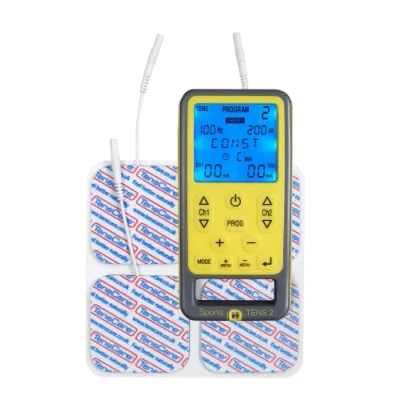 Abbildung von TensCare Sports TENS Elektrostimulator 2 Kanäle für TENS/EMS/Massage