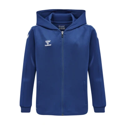 Abbildung von hummel hmlCORE XK Kapuzenjacke Kids blau, 6 (116) Kinder