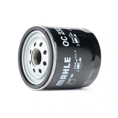 Abbildung von MAHLE ORIGINAL OC 232 Ölfilter mit einem Rücklaufsperrventil Anschraubfilter FORD: Transit Mk3 Pritsche/Fahrgestell, Mk4 Kastenwagen