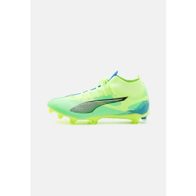 Abbildung von Puma Ultra 5 Match Laceless FG/AG Fußballschuh Nocken, Herren, Größe: 44.5, Fizzy apple/white/bluemazing Schuhe