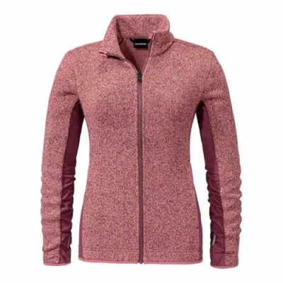 Abbildung von Schöffel Zipin Oberau L Fleecejacke, Damen, Größe: 38, Pink