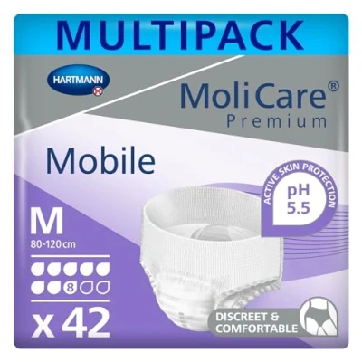 Abbildung von MoliCare Premium Mobile 8 Tropfen Gr.M Einweghose 3X14 St