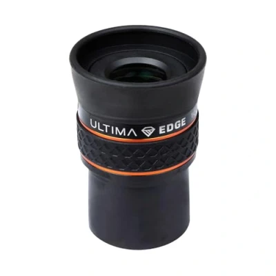Abbildung von Celestron 93450 Ultima Edge 10 mm Parfokales Ultra Flachfeld Okular für 1,25 Zoll Fokussierer Gestochen scharfe Sicht, voll vergütete Linsen, geformter Gummigriff, Schwarz