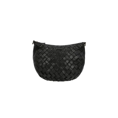 Abbildung von Gusti Umhängetasche Leder Clover Handtasche Schultertasche Tasche Stadttasche Ledertasche Vintage Schwarz