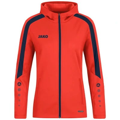 Abbildung von JAKO Kinder Kapuzenjacke Power, Rot, 152