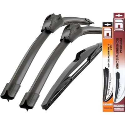 Abbildung von Recambo SCHEIBENWISCHER VORNE + HINTEN kompatibel für Smart FORFOUR W454 BJ 04 07 (3er Set: 650mm / 450mm 350mm)