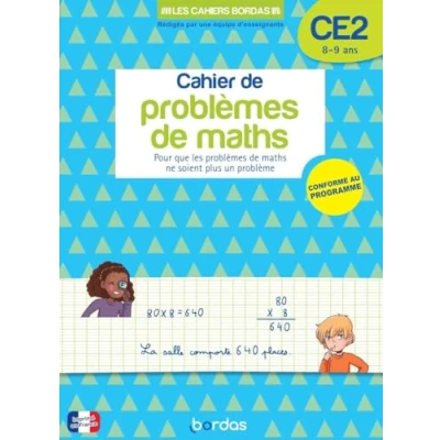 Abbildung von Mon cahier de problèmes maths CE2
