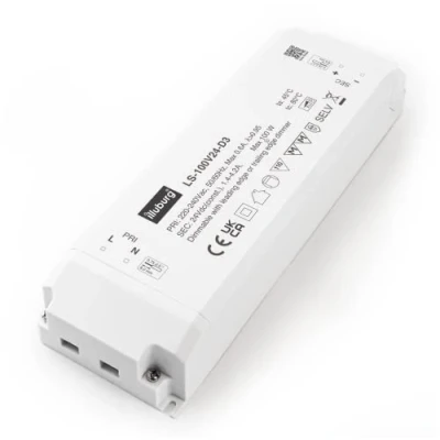 Abbildung von illuburg LED Trafo 24V Dimmbar Triac 33W 100W für Strip Lampe Netzteil Treiber Transformator Vorschaltgerät Driver